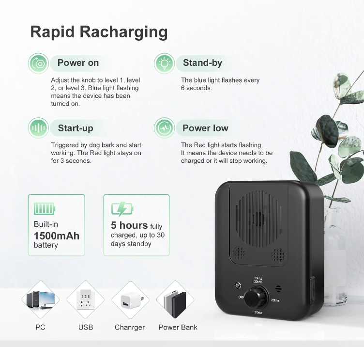 ClearBarking™ - Anti-bark device